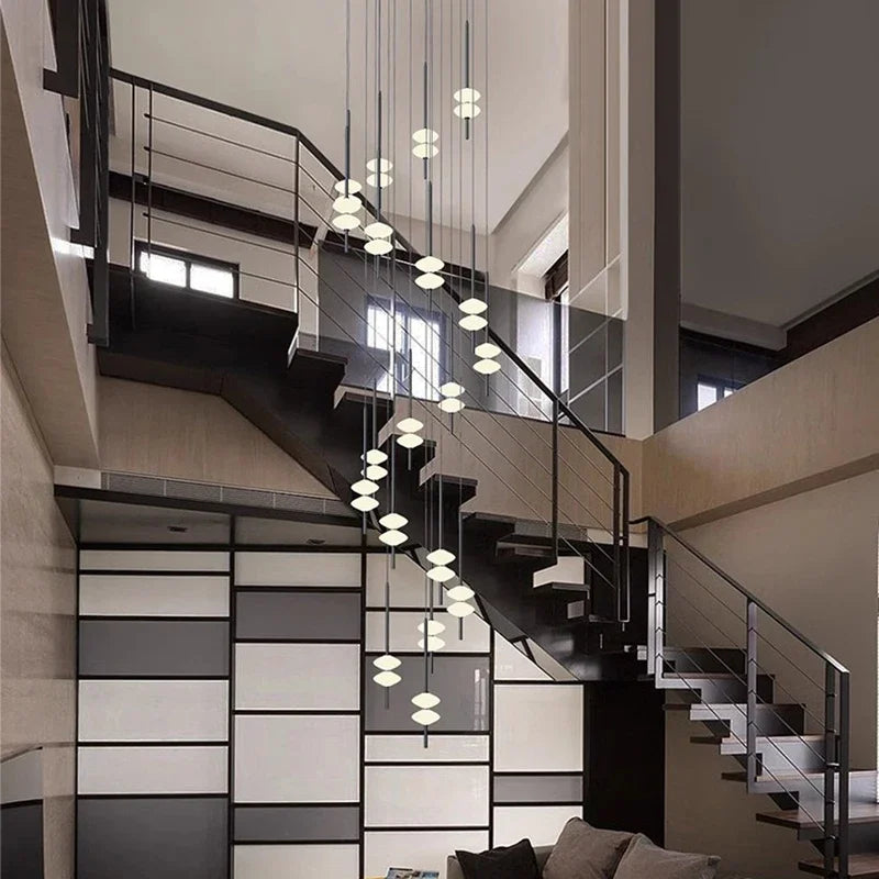 Modern Home Decoration Chandelier for A Living Room A Living Room Staircase Pendant Lamp Interior Lighting Hanging Luminaires