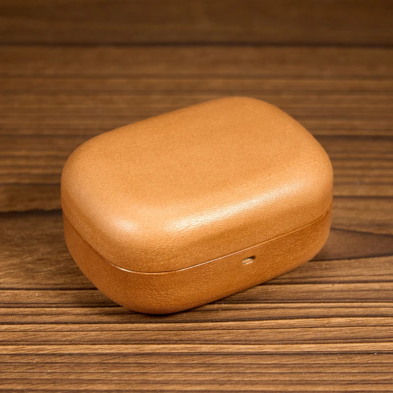 Genuine Leather For B&O Beoplay Eleven Case Leather Luxury Custom Made Handmade Cover Bluetooth Earphone Cases