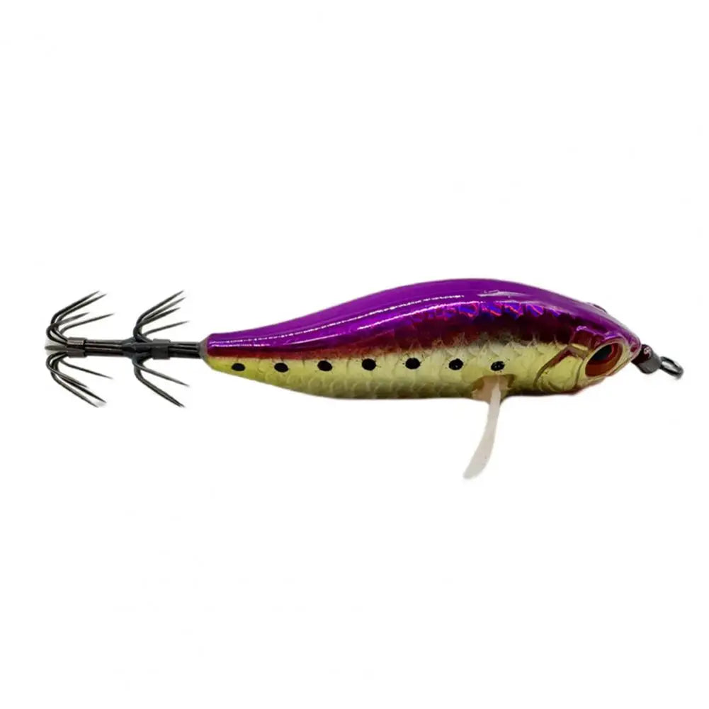 Fishing Lure Bait Sharp Hook Realistic Design Bright Color Fishing Tackle with Barbs Colorful Fishing Lure Kit