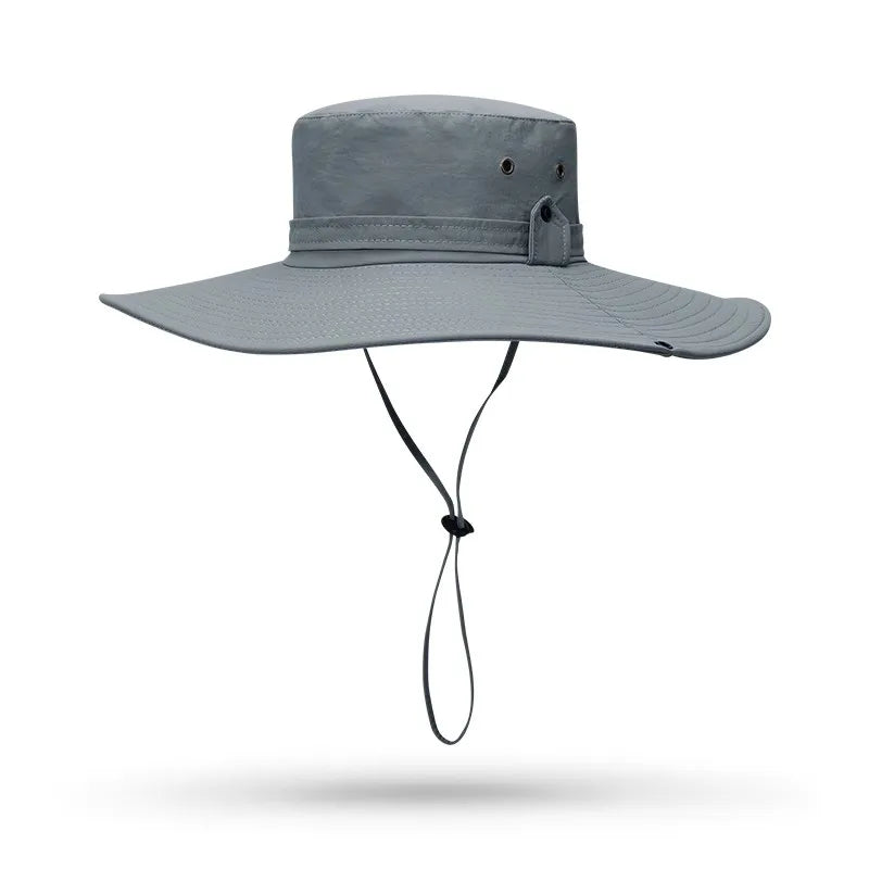 Adjustable Outdoor Fishing Hat Sunscreen Protection Breathable Sunshade Foldable Men Women Hiking Camping Casual Fishing Cap