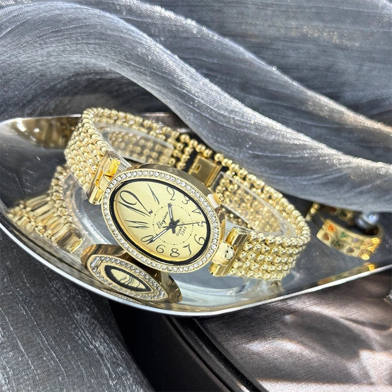 Watches for Women Fashion Stainless Steel Women Quartz Wristwatches Elegant Ladies Retro Steel Strap Watch Reloj