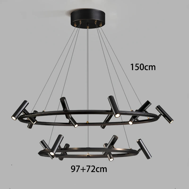 Modern home decor led lights pendant light lamps for living room Chandeliers for dining room hanging light indoor lighting