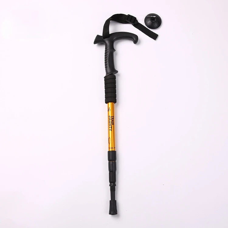 Trekking Pole Ultralight Walking Sticks Adjustable Hiking Canes Telescopic Crutch for Walking Sticks Hiking Accessories