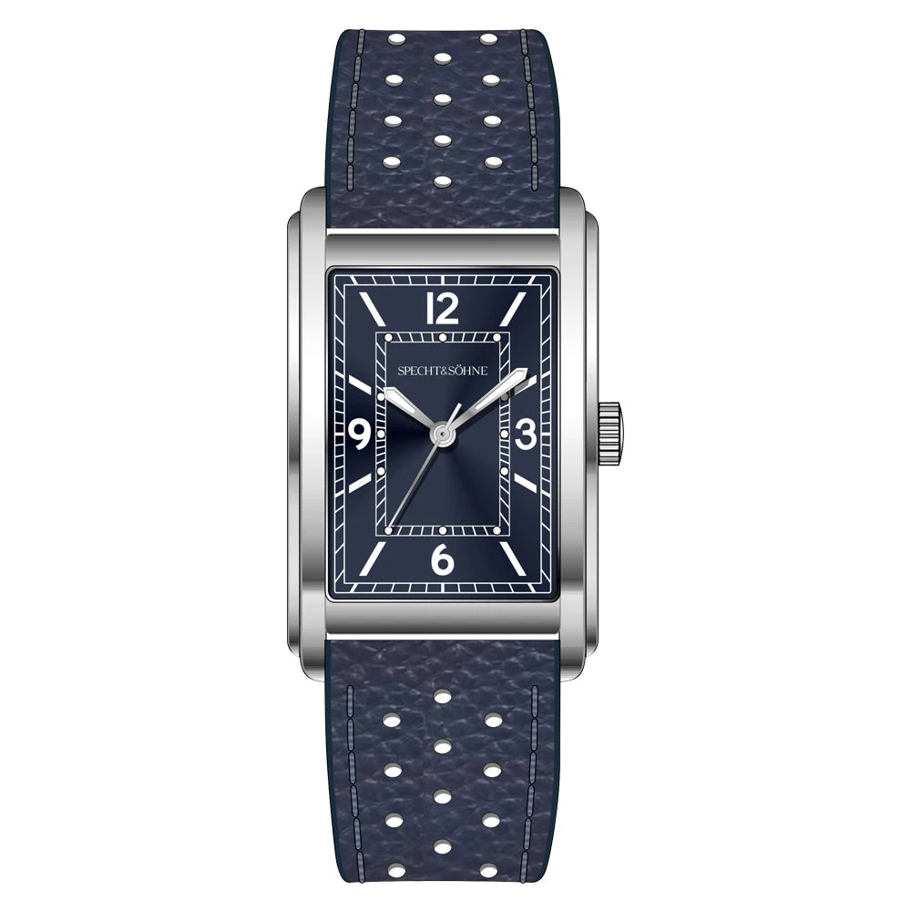 2025 New Fashion Specht & Söhne Square Watch Women's Watches Ultrathin VH31 Movt Casual Men Watch Grey Color Reloj Hombre 28MM