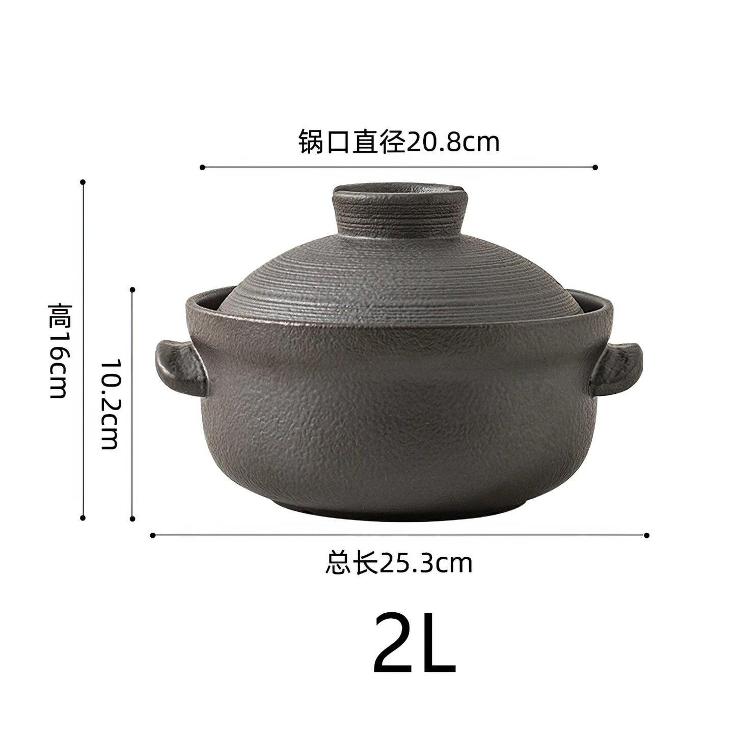 Ceramic Pot Cooking Japanese Style Clay Casserole Kitchen Cookware Stew Pot Big Soup Pan Cooking Saucepan Korean Cookware
