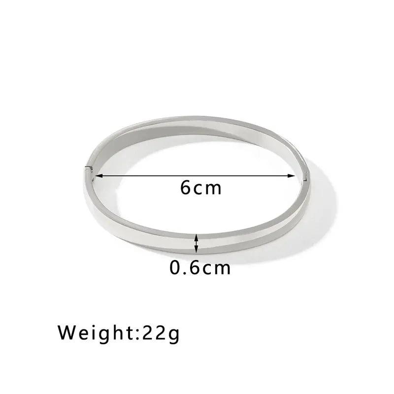 Fashion stainless steel cross pattern bracelet, luxurious trendy and simple design Bracelet men and women Couple jewelry gift