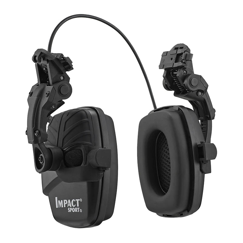 Electronic Shooting Headset Helmet Mounted Version Hunting Pickup and Noise Reduction Tactical Headset Hearing Protection