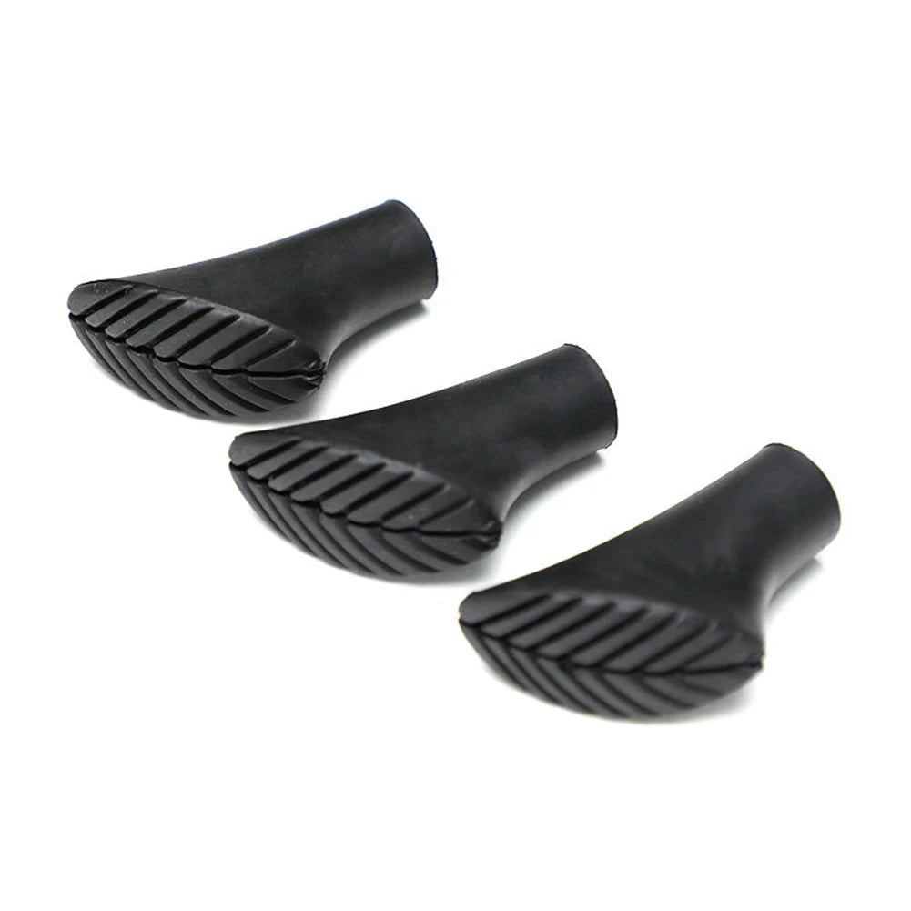 Trekking Pole Anti-skid Foot Cover Cane Climb Replacement Alpenstock Hike Protector Cap Tip Tpr Walk Stick Outdoor Camping Parts