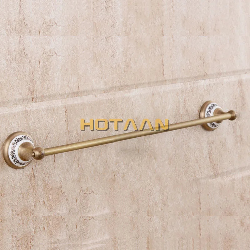 .,solid brass Bathroom Accessories Set,Robe hook,Paper Holder,Towel Bar,Soap basket,bathroom sets,YT-11500-A