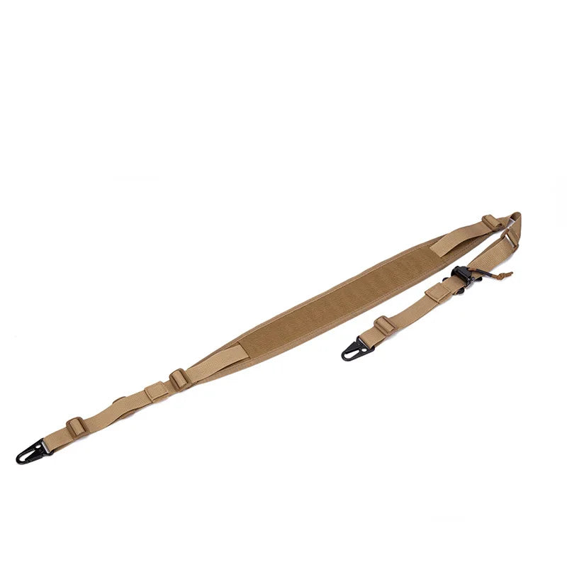 Hunting Rifle Tactical Sling Removable 2 Point Padded Combat Modular Shooting Equipment MC Strap Accessories