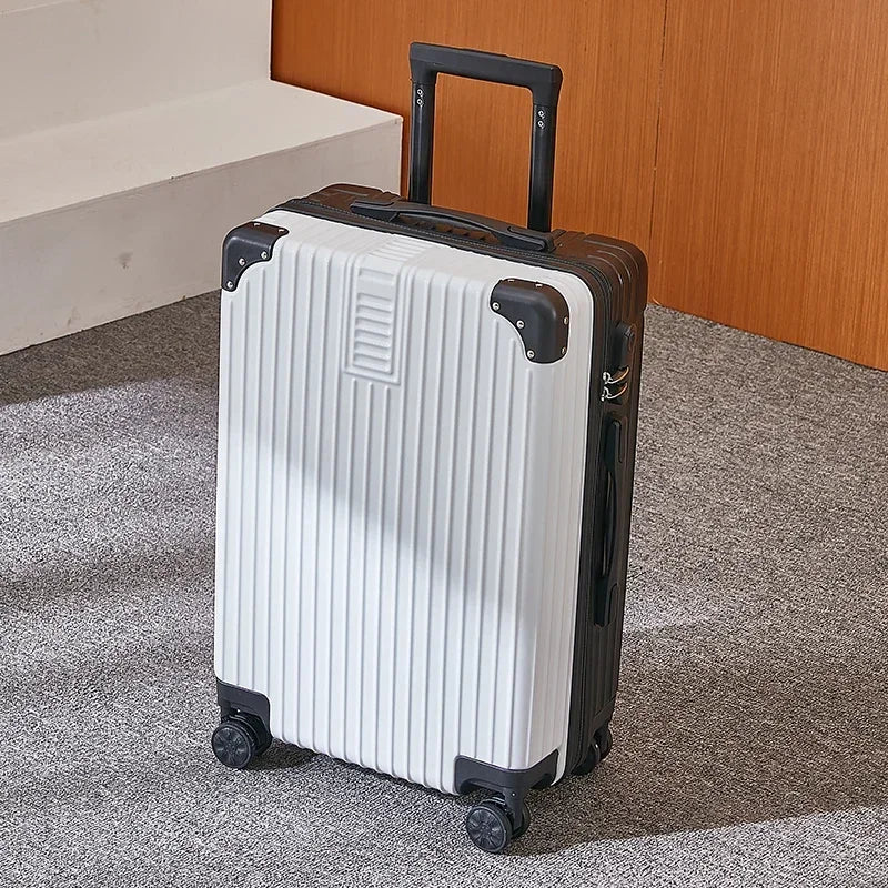 100% Aluminum Magnesium Alloy Travel Luggage Trolley Luggage 20 22 24 26 28 Inch Trolley Luggage Carry-On Luggage With Cup Holde