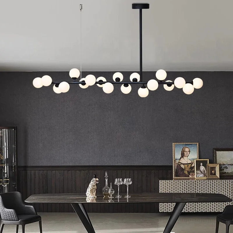 Modern Led Pendant Lights Home Decor Chandelier Lamps for Living Room Chandeliers for Dining Room Hanging Light Indoor Lighting