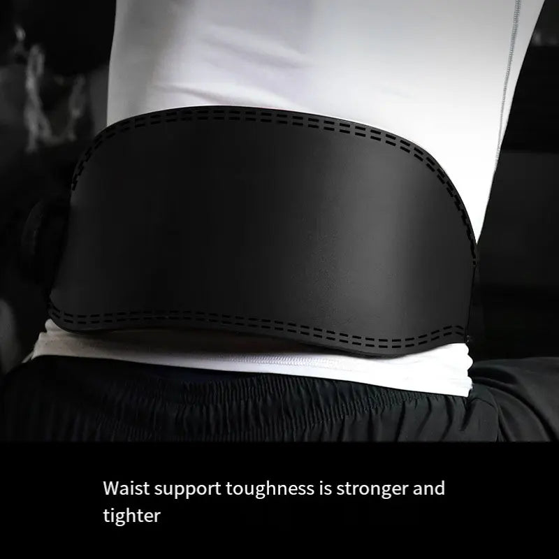 Squat Belt Professional Leather Fitness Belt Weightlifting Deadlift Fitness Waist Belt