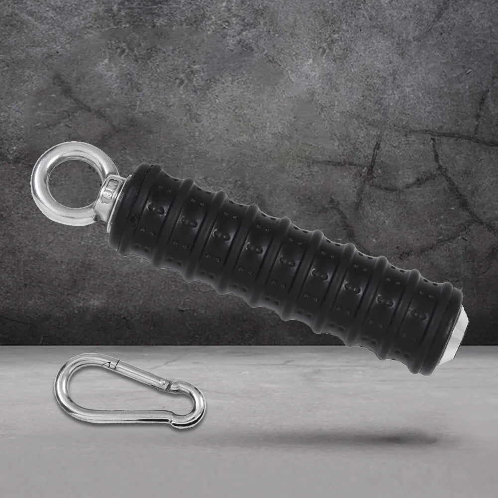 Push Down Single Gym Handle Fitness Pull Down Heavy Exercise Hand Grip Heavy Duty Exercise Handle for Cable Machine Pulleys