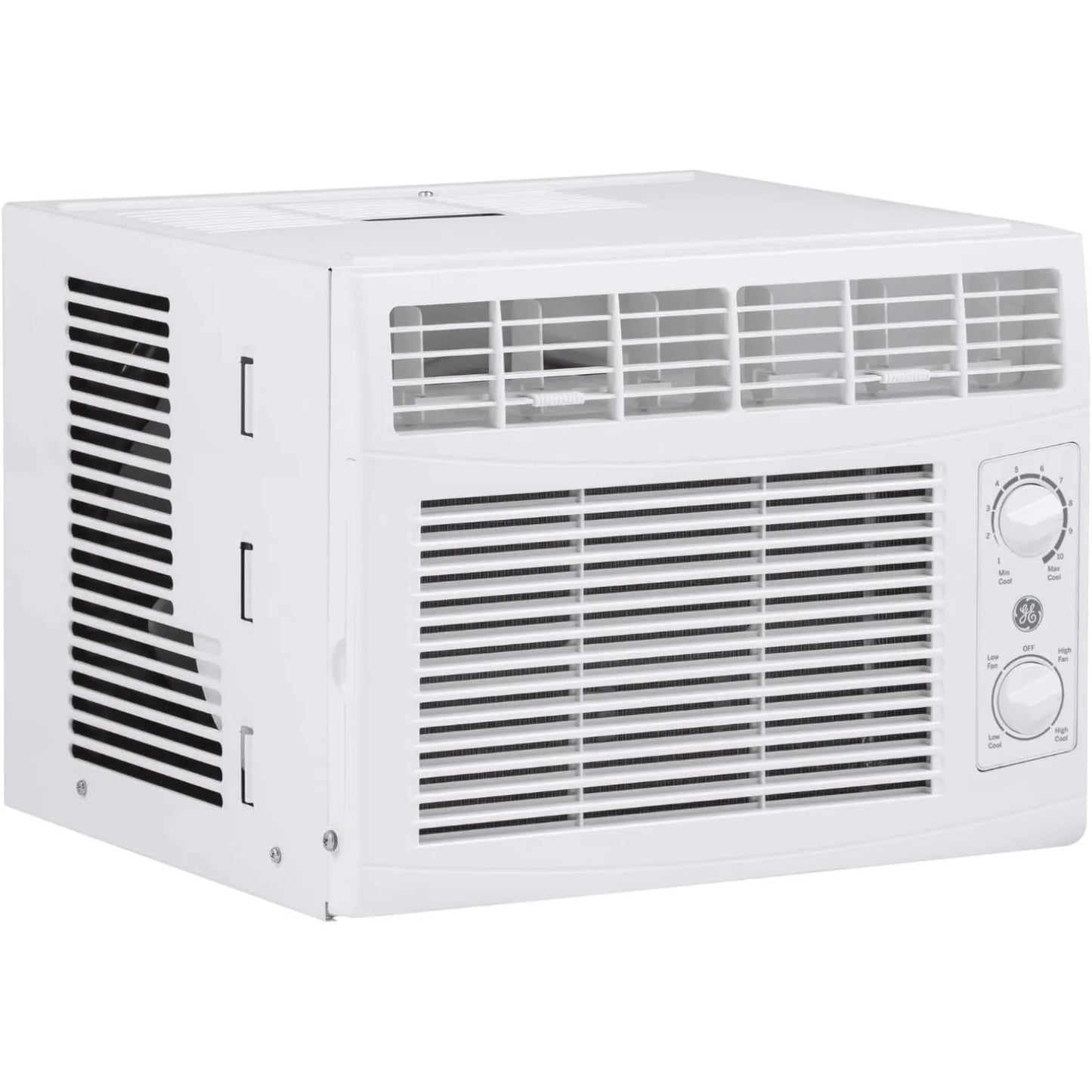 Window Air Conditioner Unit, 5,000 BTU for Small Rooms up to 150 sq ft. with Manual Adjustable Fan and Cooling Settings,Perfect