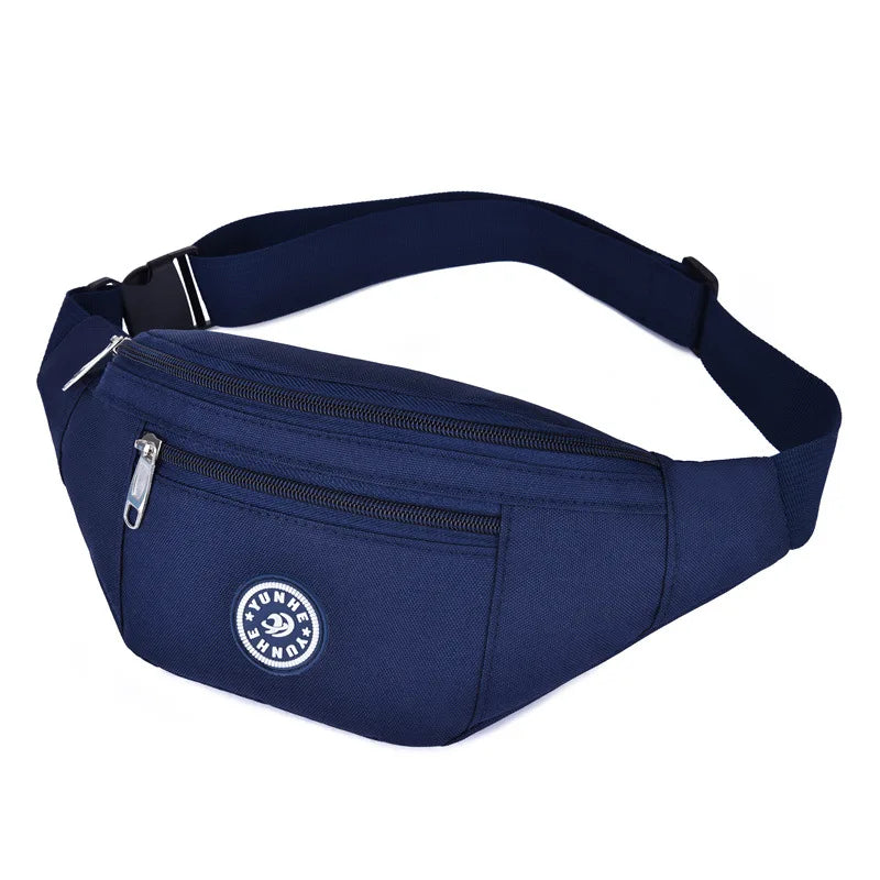 Men Waterproof Belt Bag Fashion Chest Pack Male Waterproof Waist Bag Outdoor Sports Fanny Pack Men's Travel Shoulder Bags