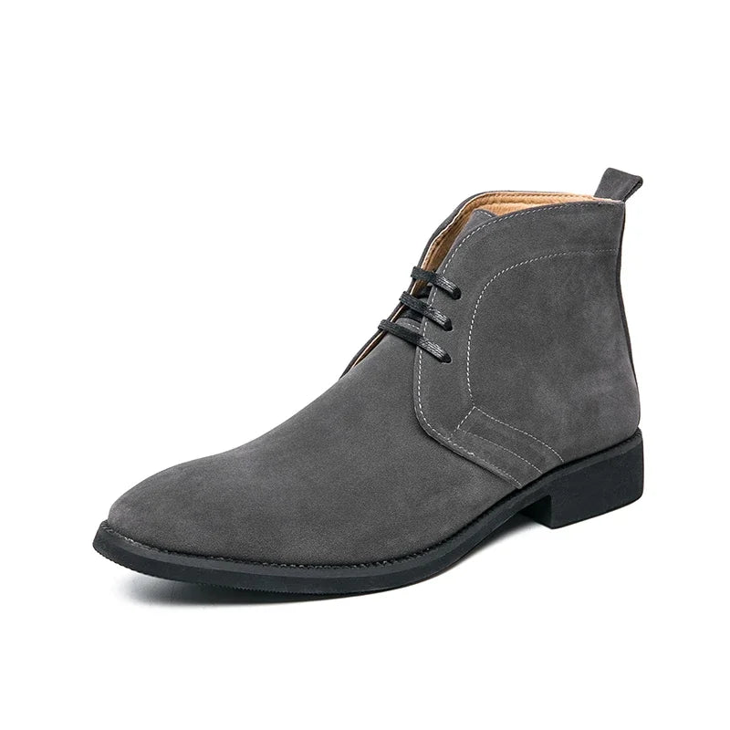Golden Sapling Chelsea Boots Men's Retro Leather Shoes Casual Business Party Boot Men Leisure Formal Footwear Chaussures Hommes