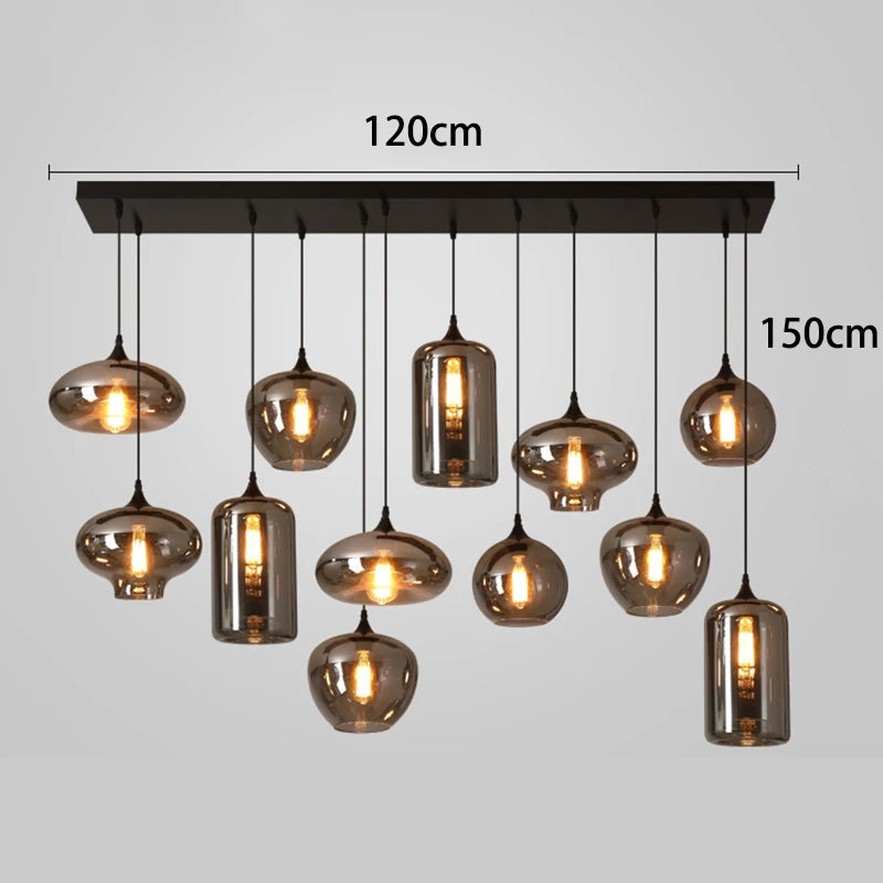 Modern Home Decor Led Lights Pendant Light Lamps for Living Room Chandeliers for Dining Room Hanging Light Indoor Lighting