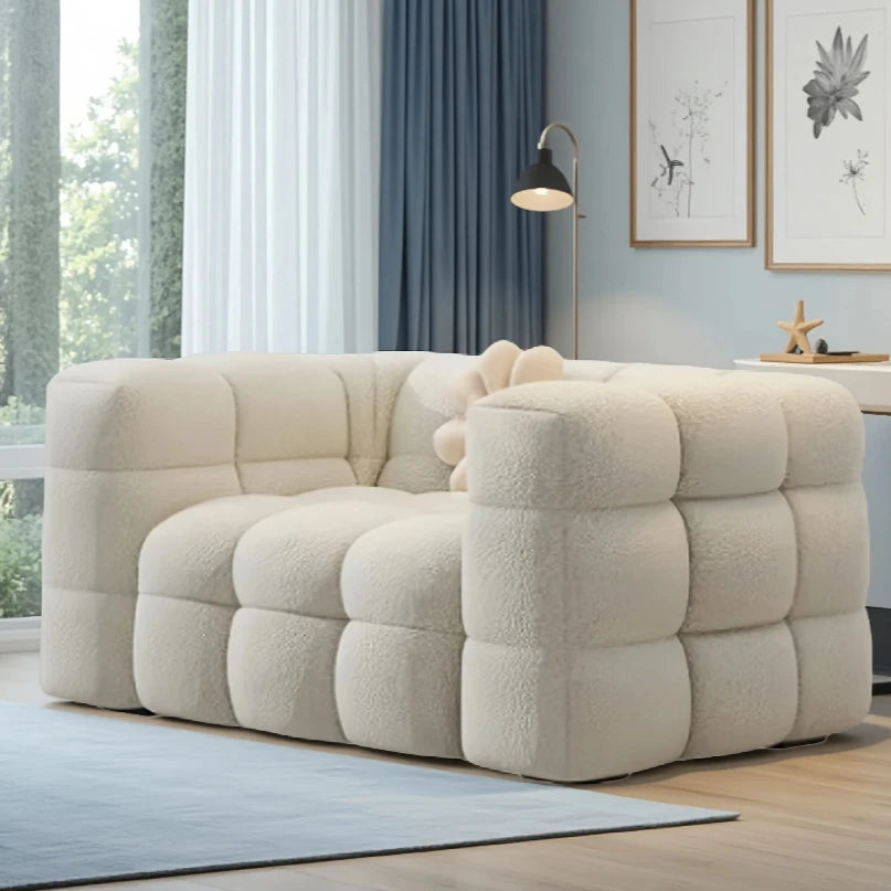 Family Luxury Living Room Sofas European Modern Plush Reclining Sofa Corner Lounger Muebles Para El Hogar Home Decoration
