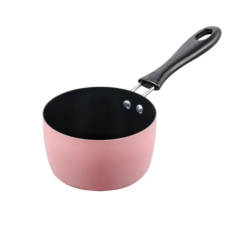 Kitchen Toy Non Stick Milk Pan Small Capacity Mini Saucepan Deepened Frying Pan Induction