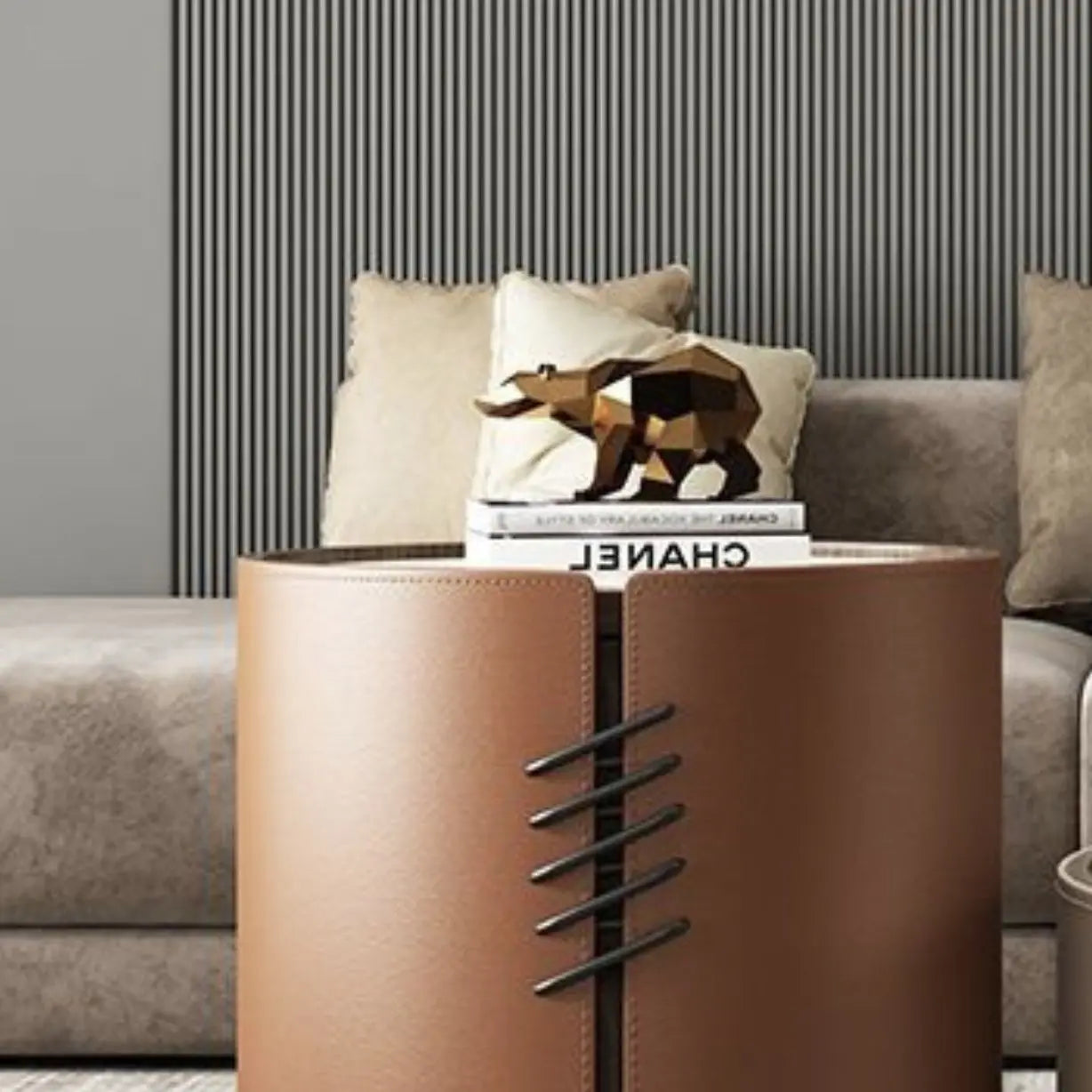 Italian Coffee Table Small Size Tea Table Creative Combination Coffee Table Round Modern Top-end Hot Style Living Room New Style