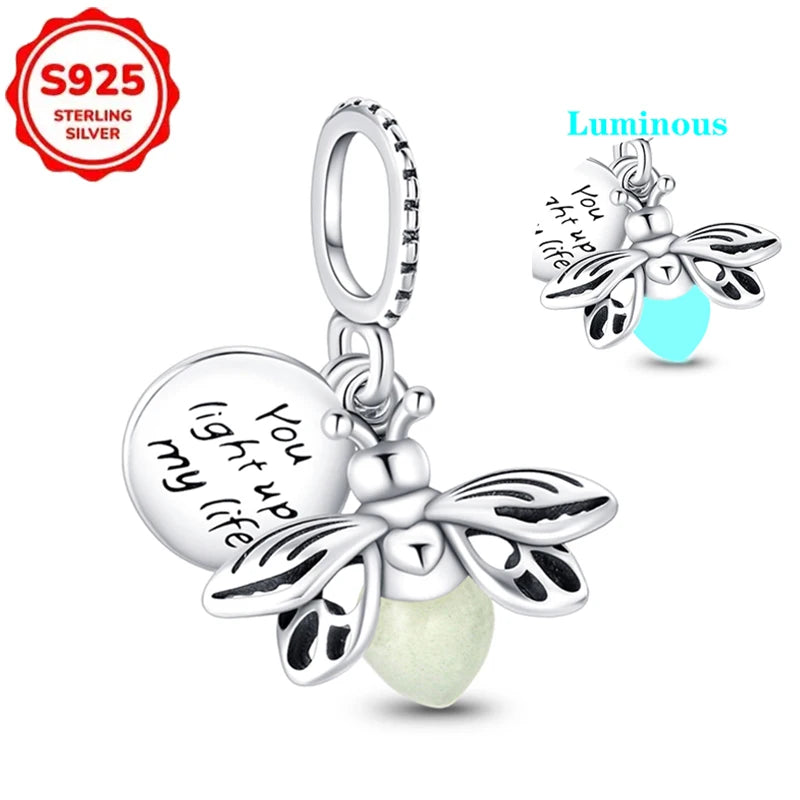 For Original Women 925 Bracelet Bangle Pendant Charm Disney Stitch 925 Sterling Silver Boutique Bead DIY Jewelry Gift New in Hot