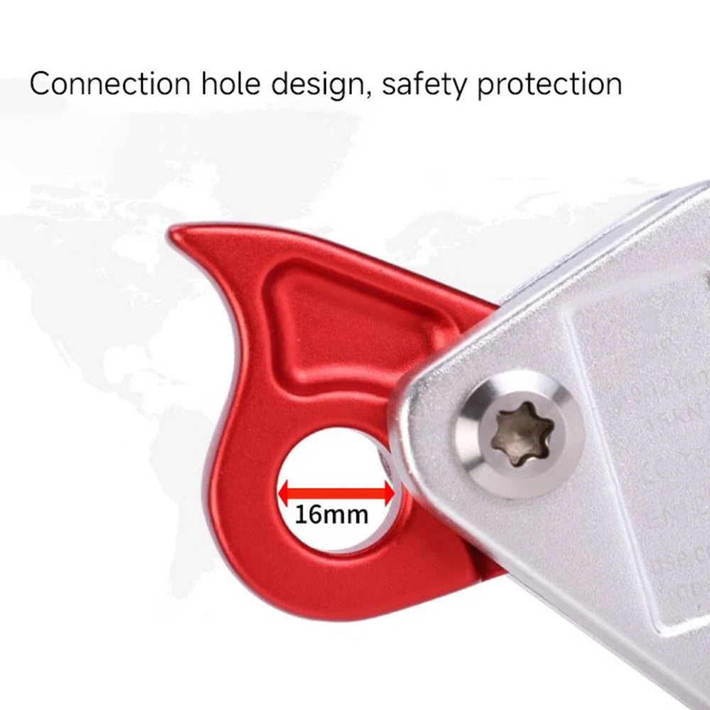 High quality Safety Climbing Rope Grab Tree Arborist Rock Climbing Lanyard Protecta Equipment Mountaineering Rappelling Device