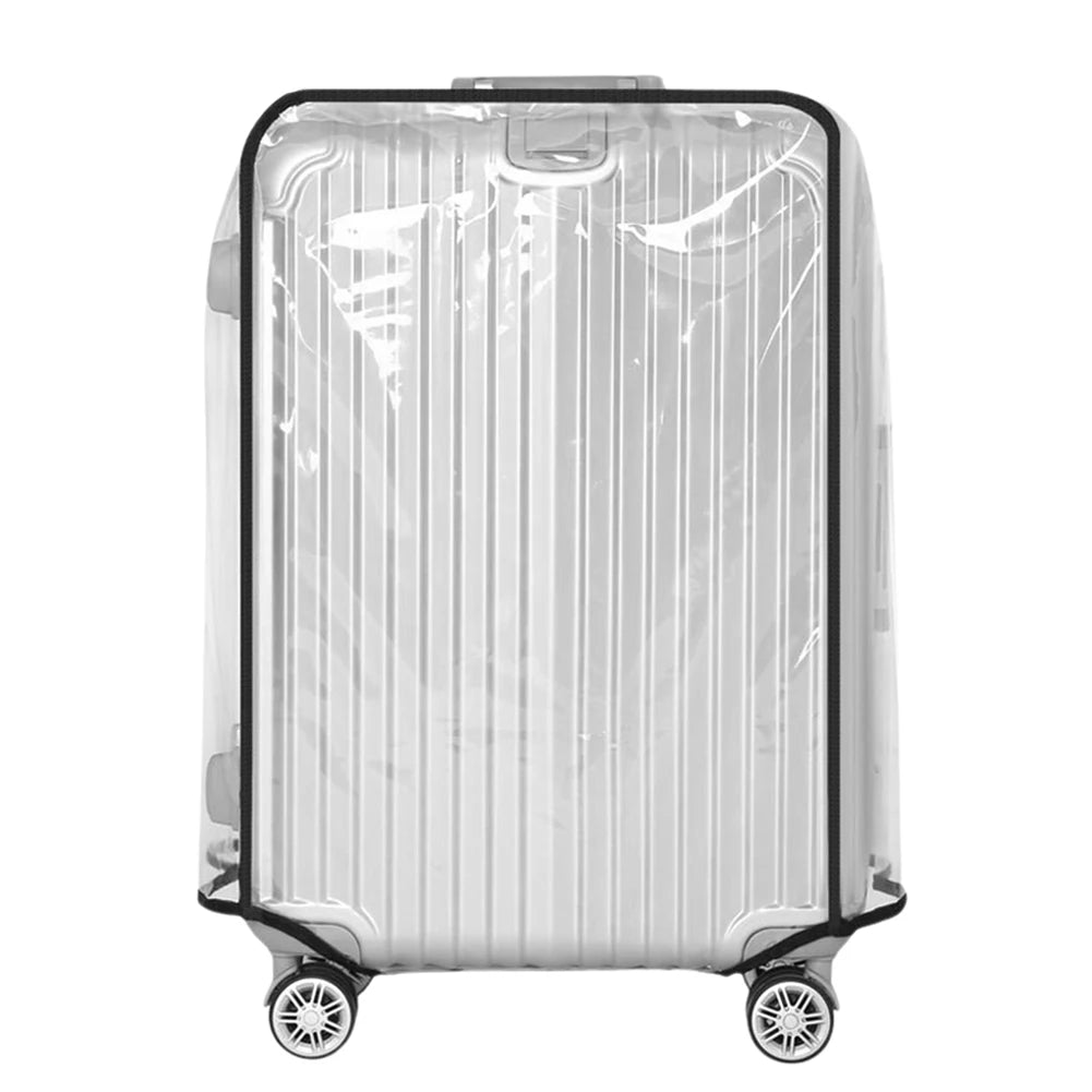 20-30inch Clear Suitcase Cover Protector Transparent Travel Luggage Protector PVC Suitcase Cover Protectors for Wheeled Suitcase