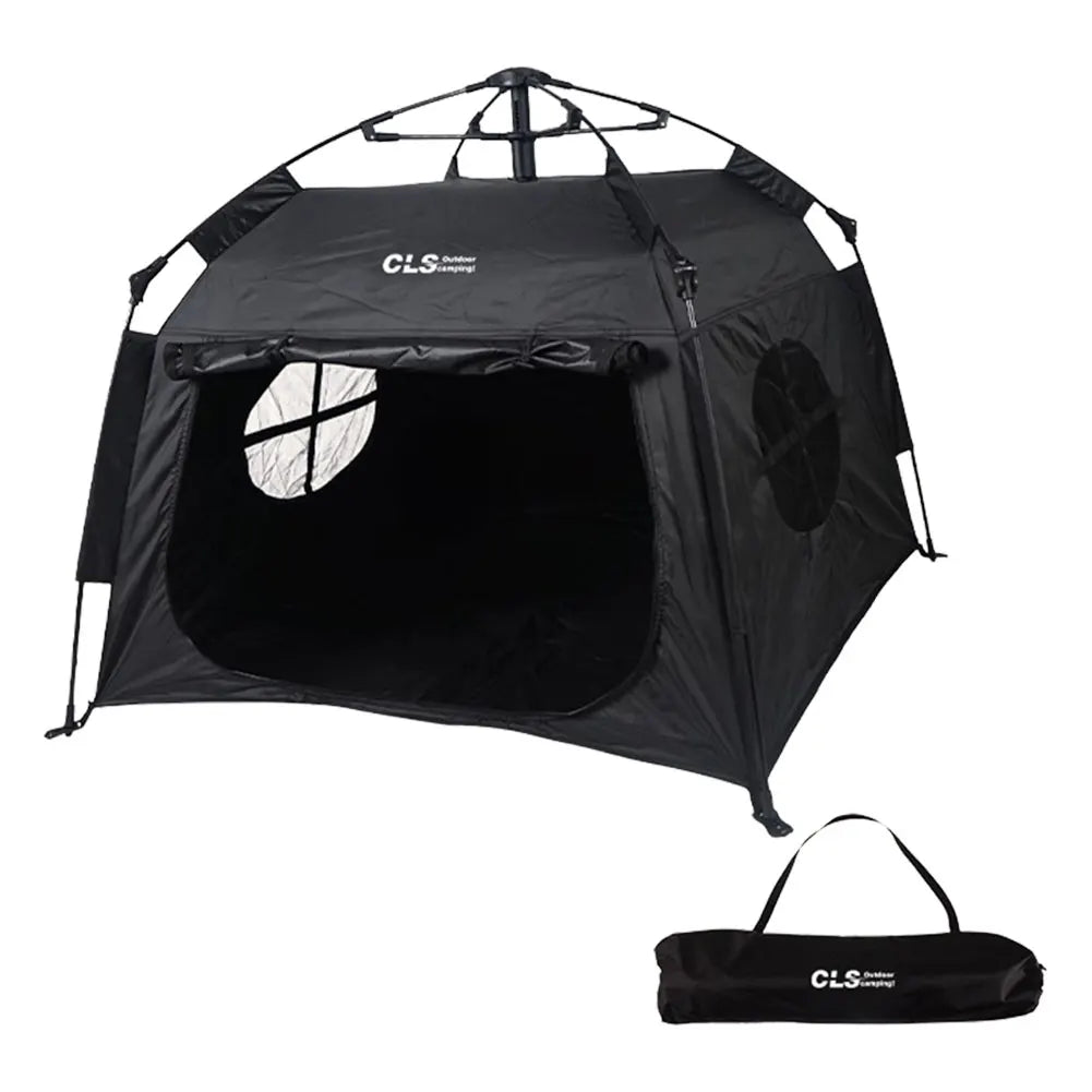 Fully Automatic Folding Pet Tent Rain Sun Protection Portable Cat Dog Camping Tent Foldable Cat Dog Shelter for Indoors/Outdoors