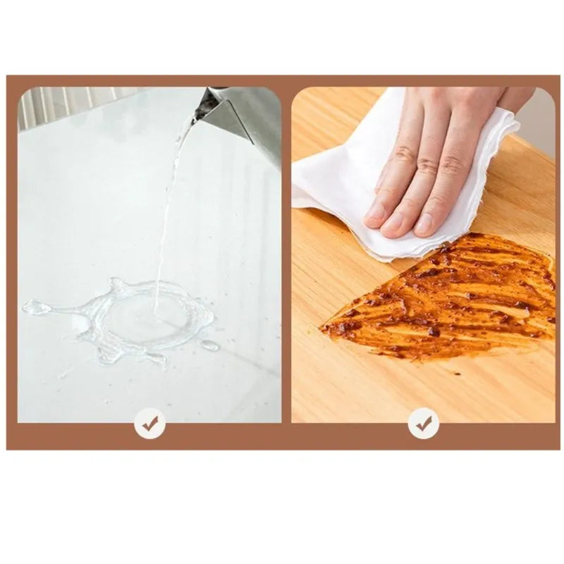 PVC Round Transparent Table Cloth, Waterproof, Oilprpoof , Soft Glass Tablecloth, Dining Table Protector. (501)
