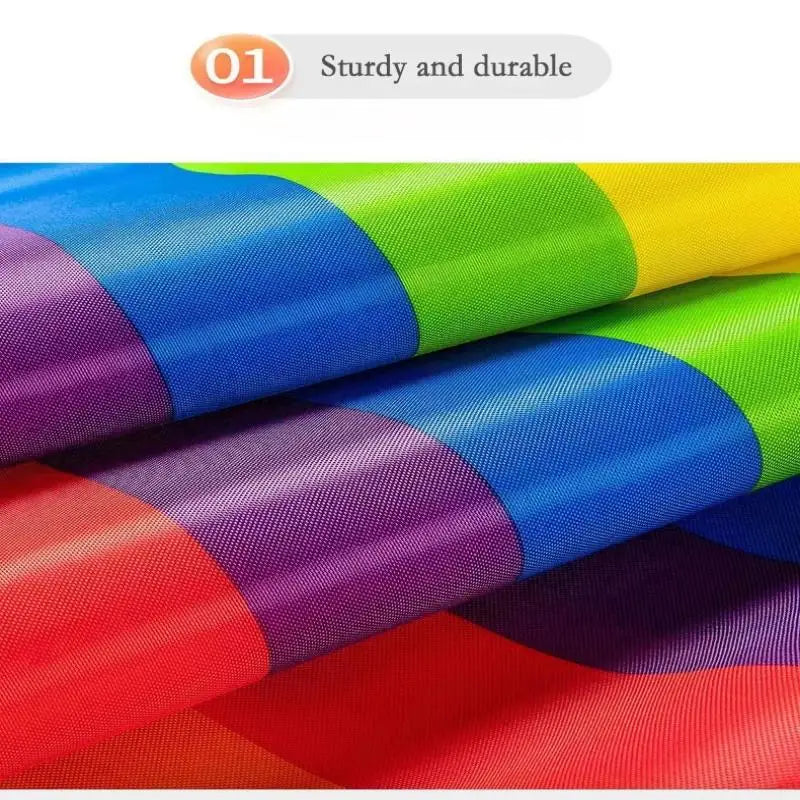 Fun Running Mat Oxford Fabric Roller Learning Team Building Activity Multi person Collaboration Game Youth Adult Outdoor Game