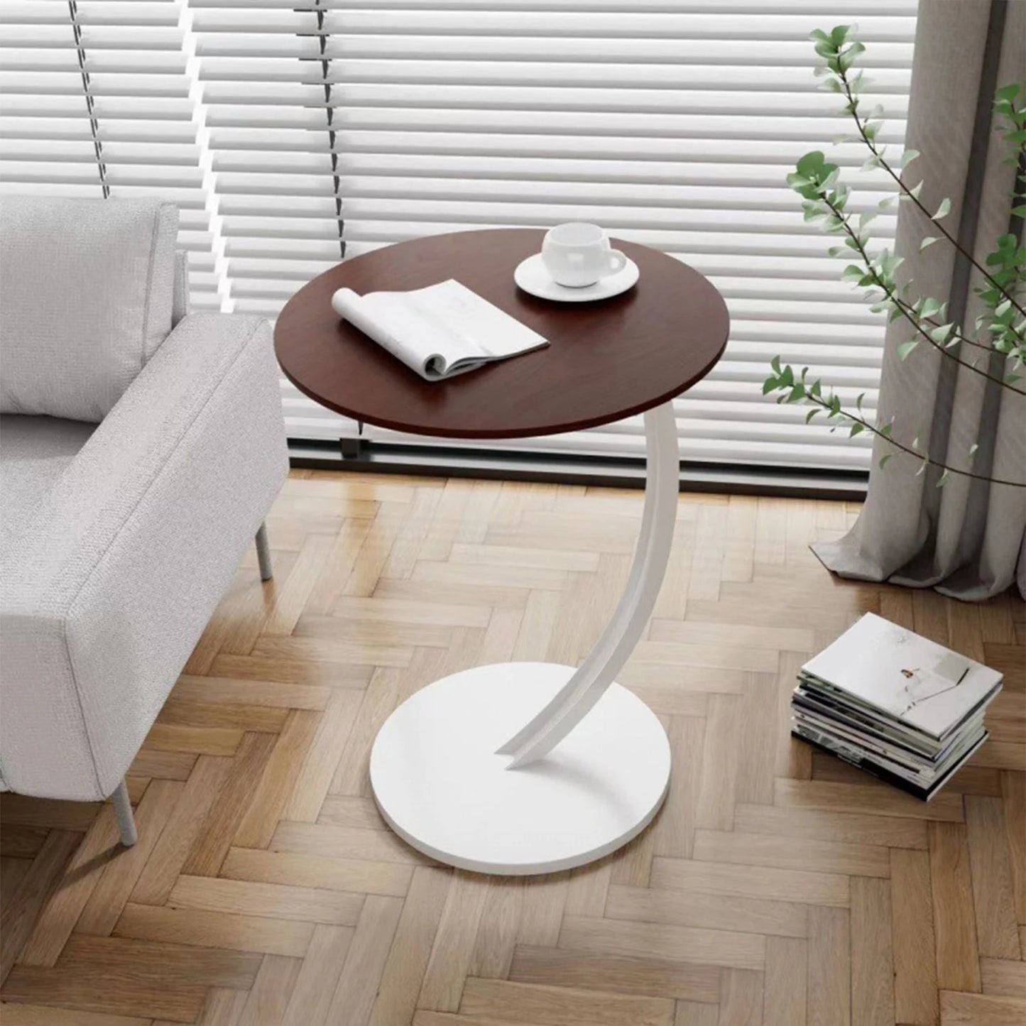 Side Table Sofa Side Cabinet Small Coffee Table Modern Simple Living Room Home Side Table Storage Corner Table Bedside Balcony