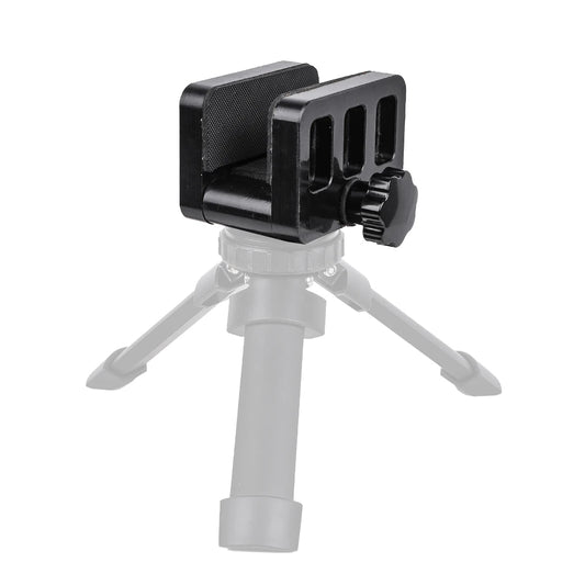 Hunting Shooting Tripod Stick Head Clamp 65mm Wide Bipod Clamp Stand Display Cradle Holder Gun Rifle Clamp Shooting Rest Saddle