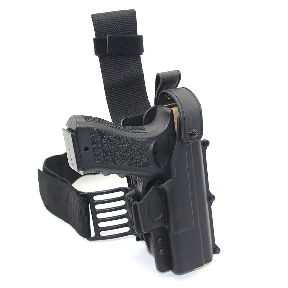 Hunting rifle holster, Pistol Leg holster, GL17 18 19 21 22 23 26 31 Hunting thigh holster, shooting accessories