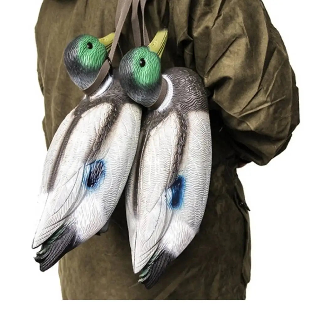 Hunting Decoy Hanger Birds/Duck Carrier Leather Game Carrier Strap 8 Loops Outdoor Hunting Equipment Accessories