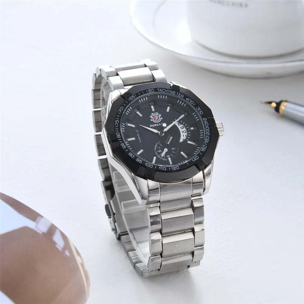 Men's Watches 2021 Top Luxury Brand Fashion Quartz Men Watch Waterproof  Men Stainless Steel Wristwatch Relogio Masculino