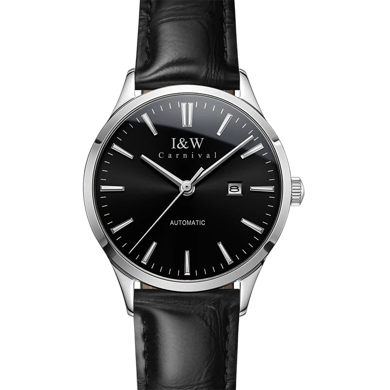 Luxury Women's Watches Top Brand CARNIVAL 2020 MIYOTA Automatic Watch Women Sapphire Calendar Waterproof Full Steel Montre femme