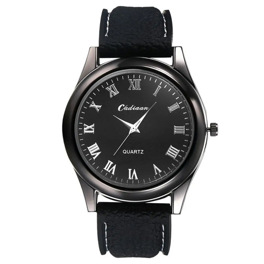 Lancard Simple Fashion Men's Quartz Wrist Watches Roman Scale Round Case Men's Cigarette Lighter Watch USB Charging male clock