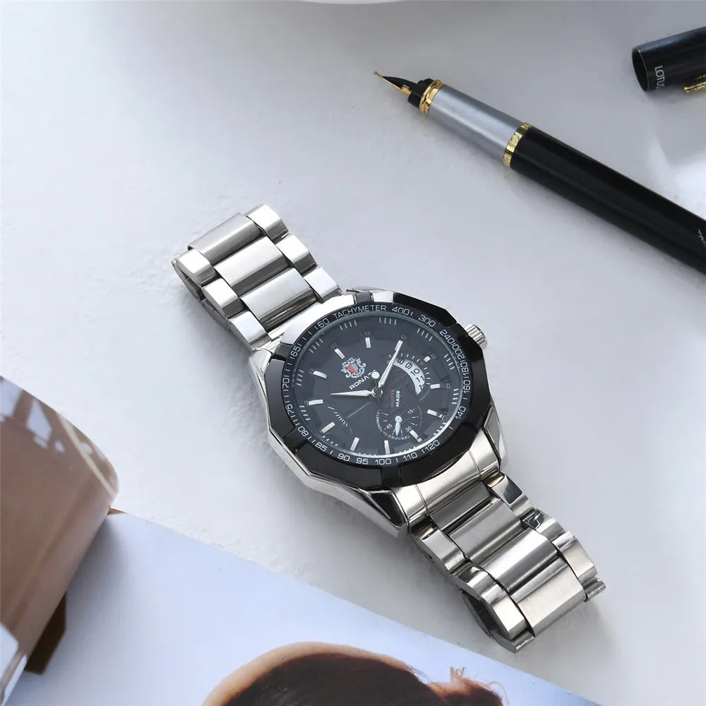 Men's Watches 2021 Top Luxury Brand Fashion Quartz Men Watch Waterproof  Men Stainless Steel Wristwatch Relogio Masculino