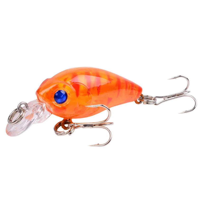 45mm 3.5g Crankbait Fishing Lure Artificial Hard CrankBait Bass Fishing wobbler Japan Topwater Minnow Fish Lures