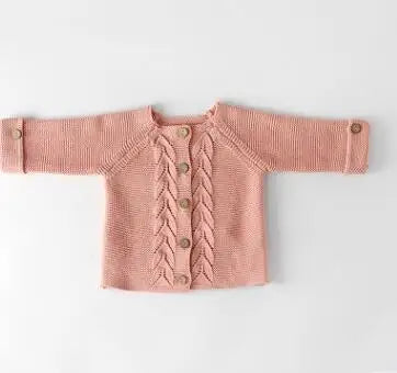Baby Girls Clothes Autumn Baby knitted Romper Set Infant Newborn Baby Girl Cardigan Boys Sweater Cotton Baby Jumpsuit For Girls