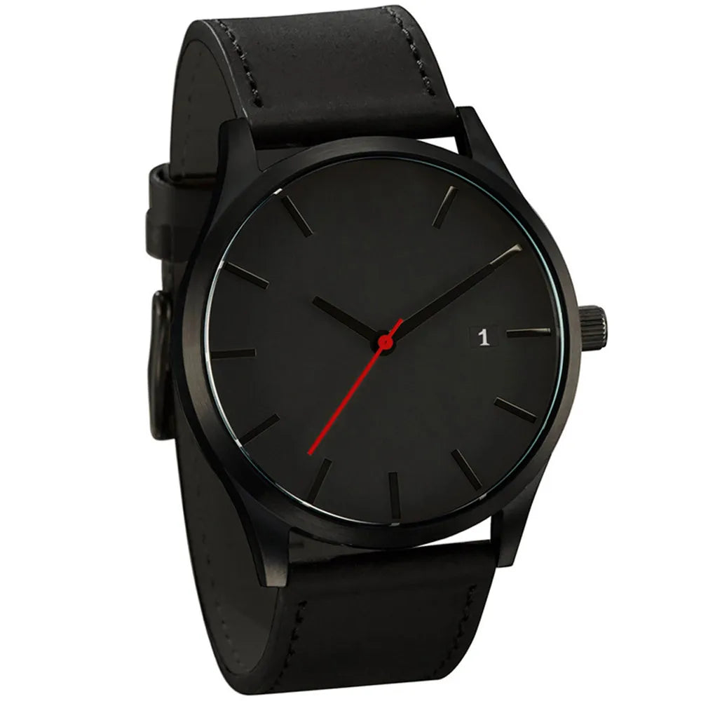 Relogio Masculino Sports Men's Wristwatches Leather Male Clock Minimalistic Watches Famle Quartz Simple Designer Reloj Hombre