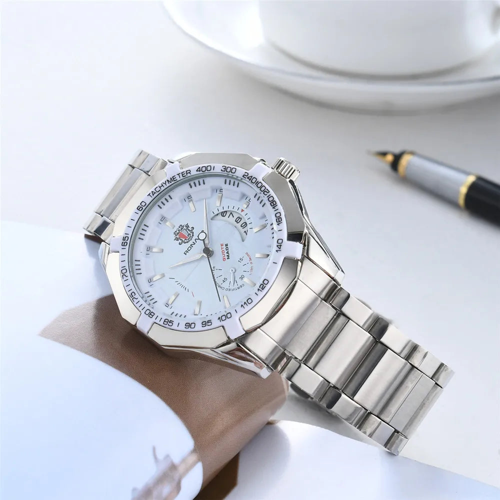 Men's Watches 2021 Top Luxury Brand Fashion Quartz Men Watch Waterproof  Men Stainless Steel Wristwatch Relogio Masculino