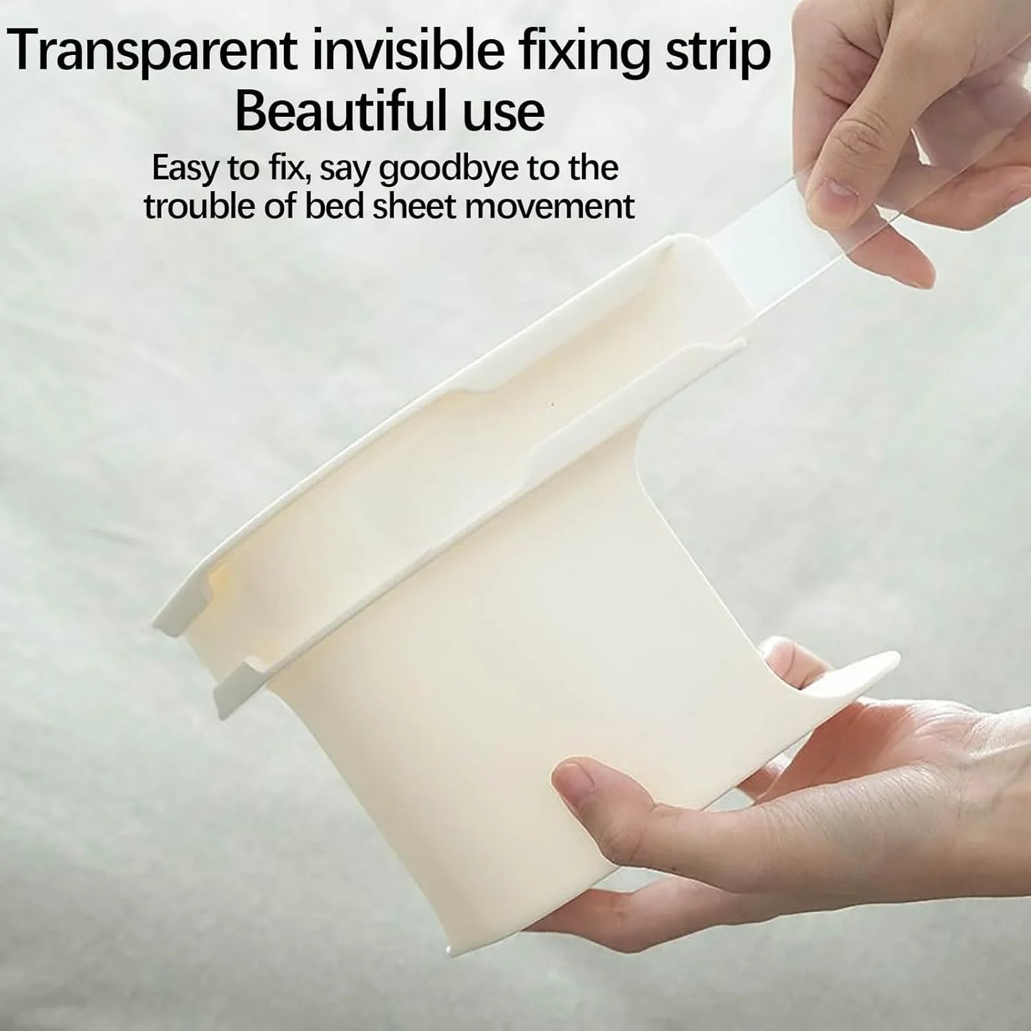 4Pcs Bed Corner Sheet Grippers Straps Heavy Non-Slip Sheet Holders Secure Bed Sheets Duty Mattress Straps for All Sheet Sizes