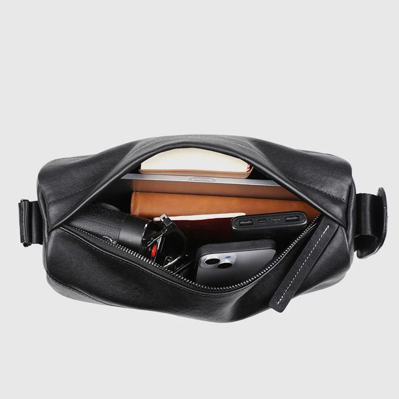 New Fashion Luxury Men's Handbags Cow Genuine Leather Male Shoulder Bag Men Real Natural Leather Crossbody Bag Messenger Bags