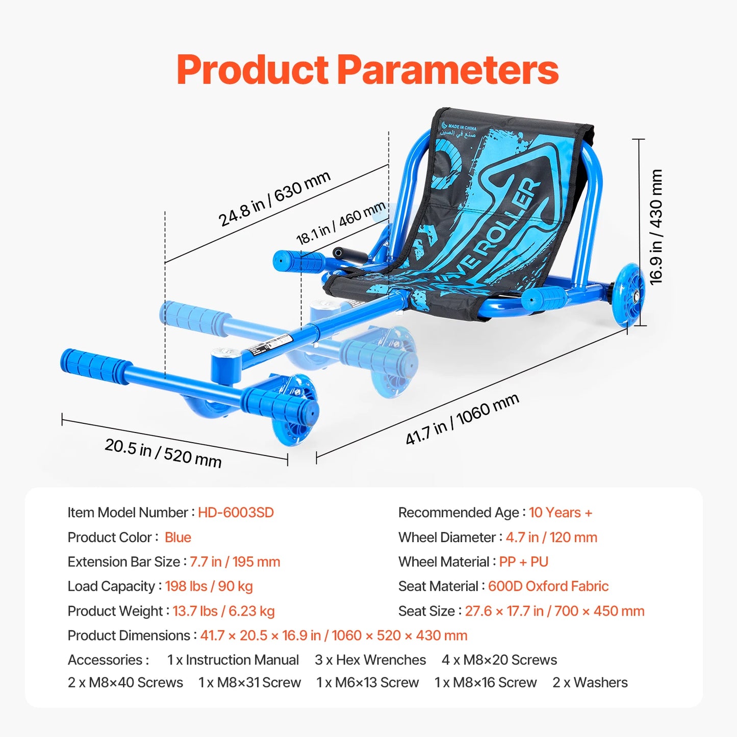 SucceBuy 132/198lbs Ride on Scooter Swing Side-to-Side Powered by Zig-Zag Motion Sports Games Drifting Toys for Children Gifts