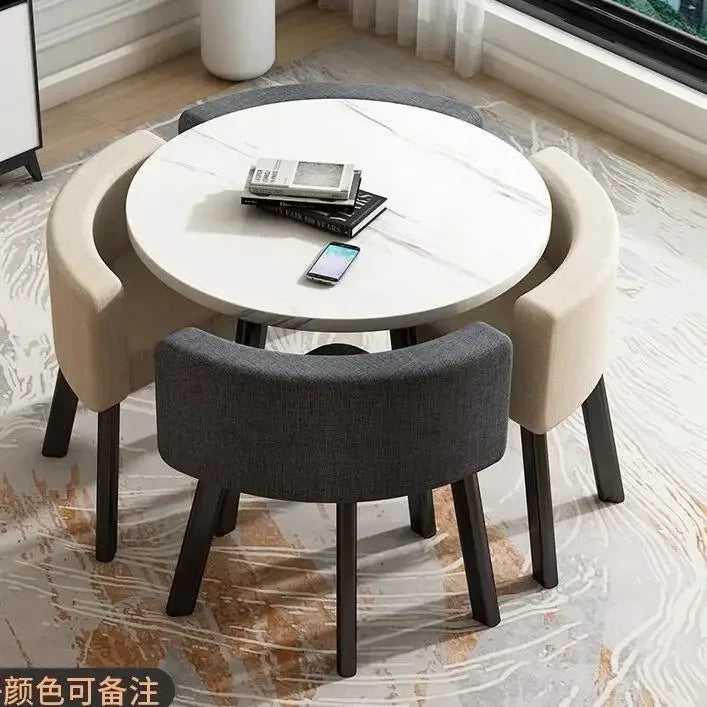 Storage, Dining Table,holddining Table Set  Store, Shop, Negotiation, Comedor Compacto Reception, Round Table