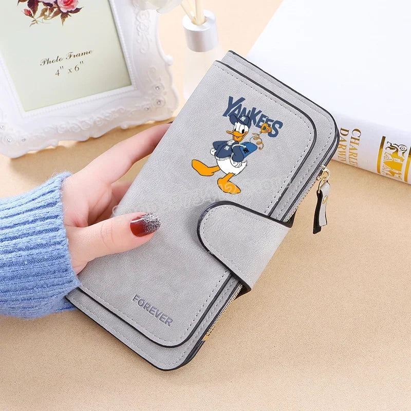 Mickey Minnie Wallet Women Wallets Card Wallet Coin Wallet Womens Bags for Women Purse ID Wallets Female Coin Purse Girls Gift