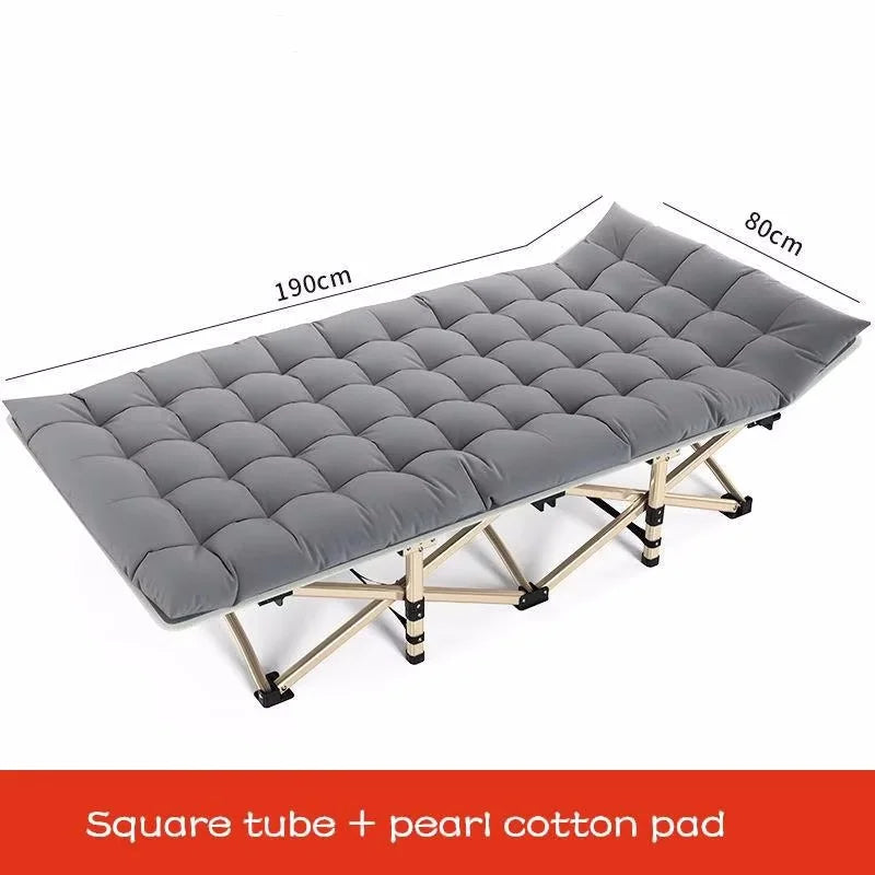 Modern Portable Folding Bed For Camping Traveling Lunch Break Office Balcony Nap Recliner Sun Loungers Garden Furniture