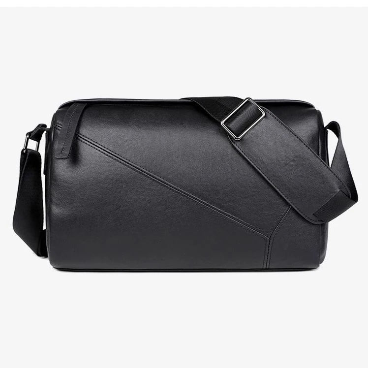 New Fashion Luxury Men's Handbags Cow Genuine Leather Male Shoulder Bag Men Real Natural Leather Crossbody Bag Messenger Bags
